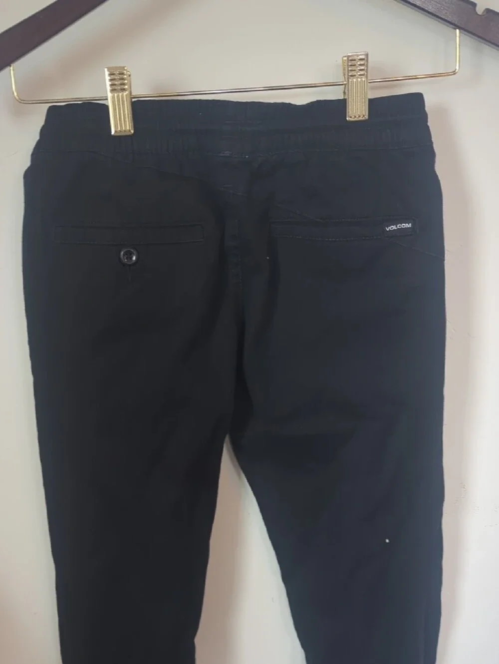 Volcom Black Kids Casual Drawstring Pants